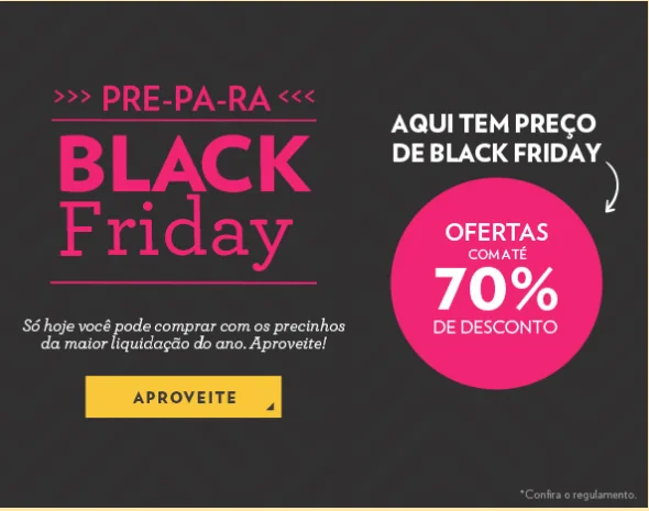 Campanha de Black Friday