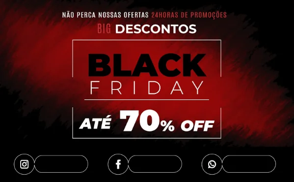 Promoção de Black Friday