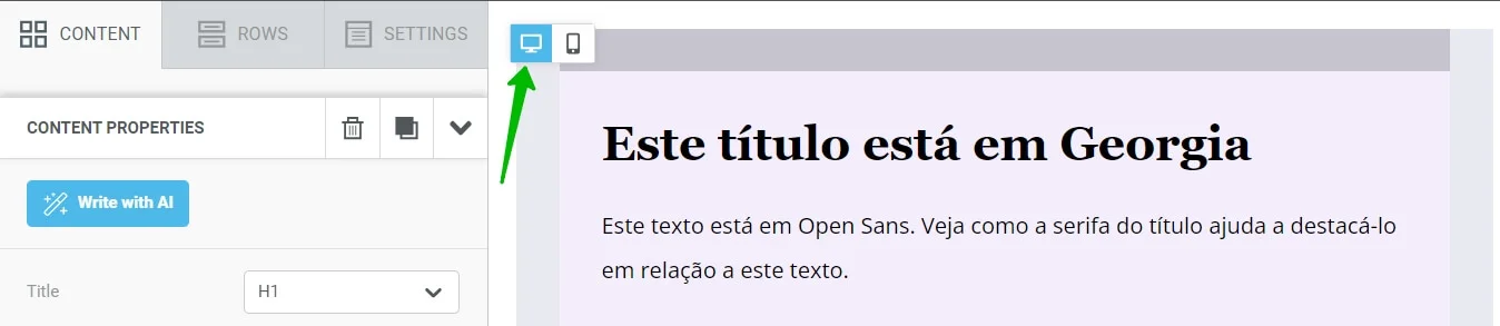 Como pré-visualizar o e-mail no modo web.