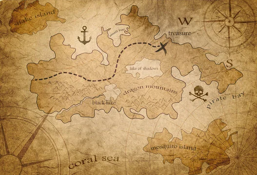 Um mapa do tesouro