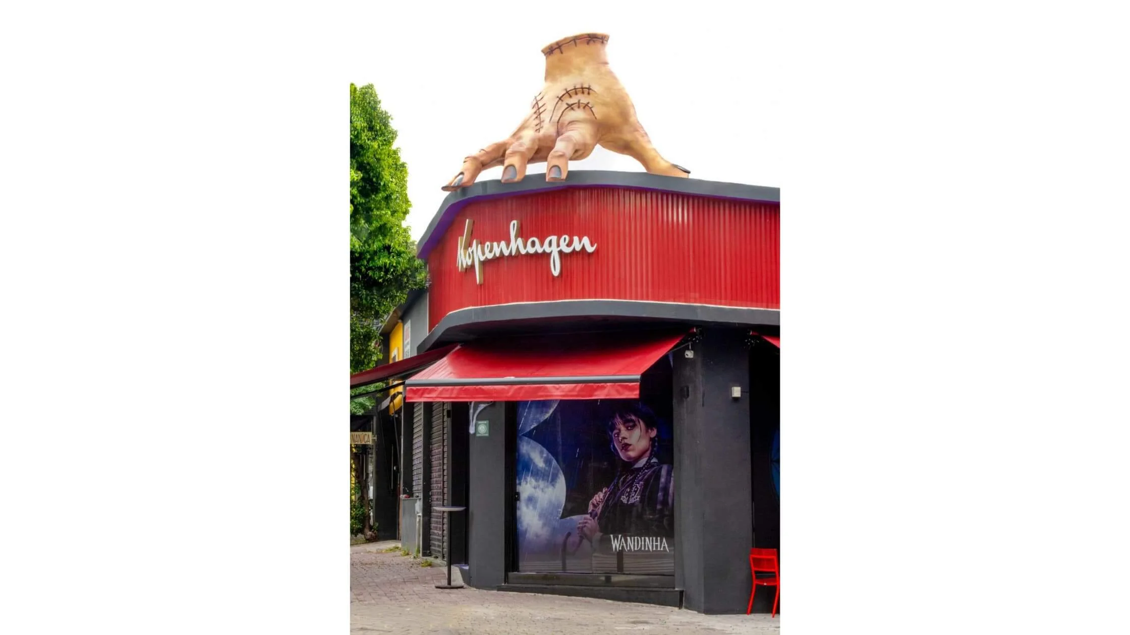 Fachada de uma loja da Kopenhagen