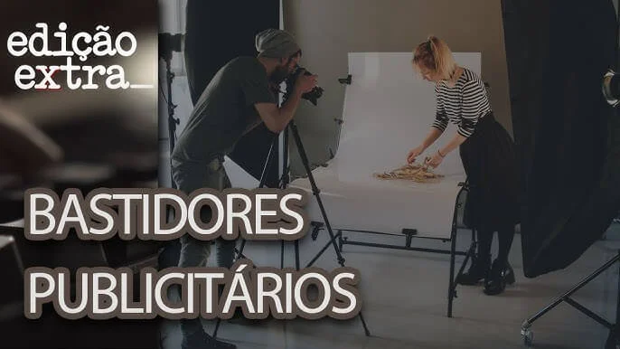 Capa do vídeo de bastidores publicitários da Faculdade Cásper Líbero