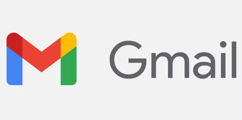 Logo e nome do Gmail.