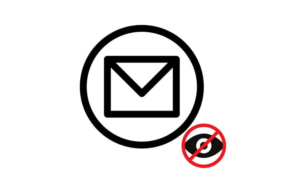 Uma arte representando o conceito de e-mail com cópia oculta, onde outros usuários não conseguem saber se mais alguém recebeu a mensagem.