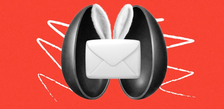 Exemplos de e-mails de Páscoa