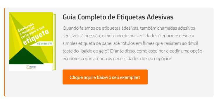 screenshot do banner para baixar um ebook sobre etiquetas adesivas.