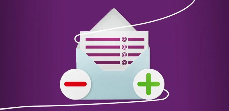 Benefits and disadvantages of email marketing