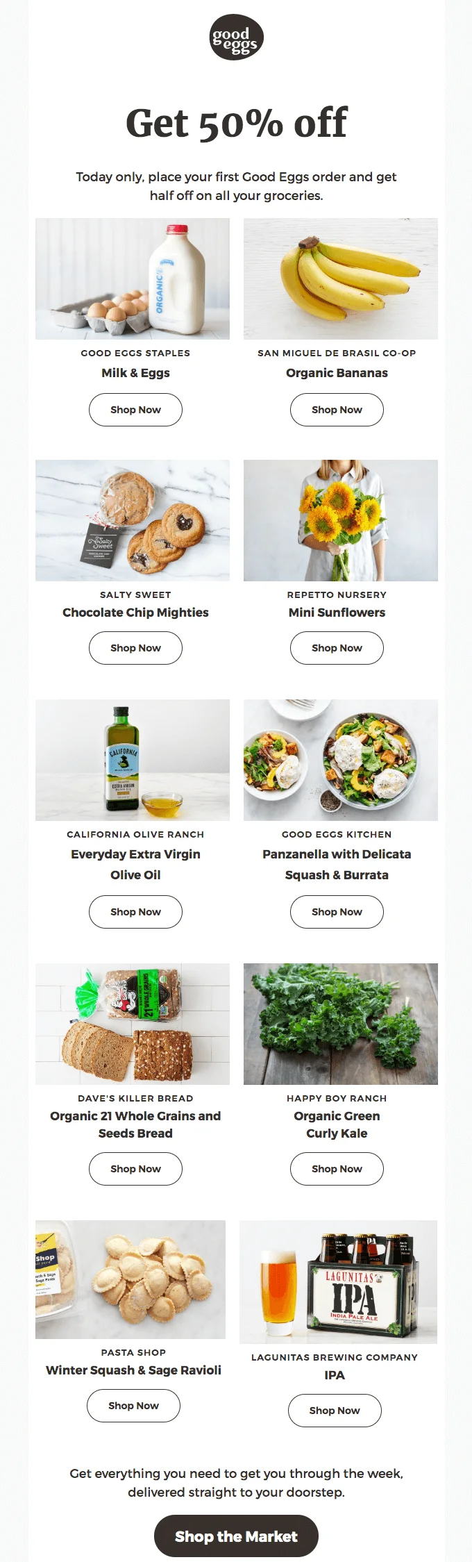 Say hello to good old discounts and product photos