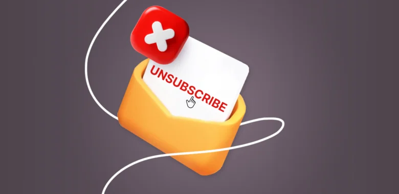 Unsubscribe links in emails