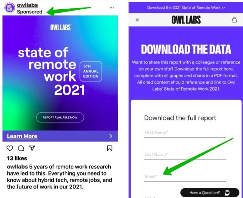 Instagram ads
