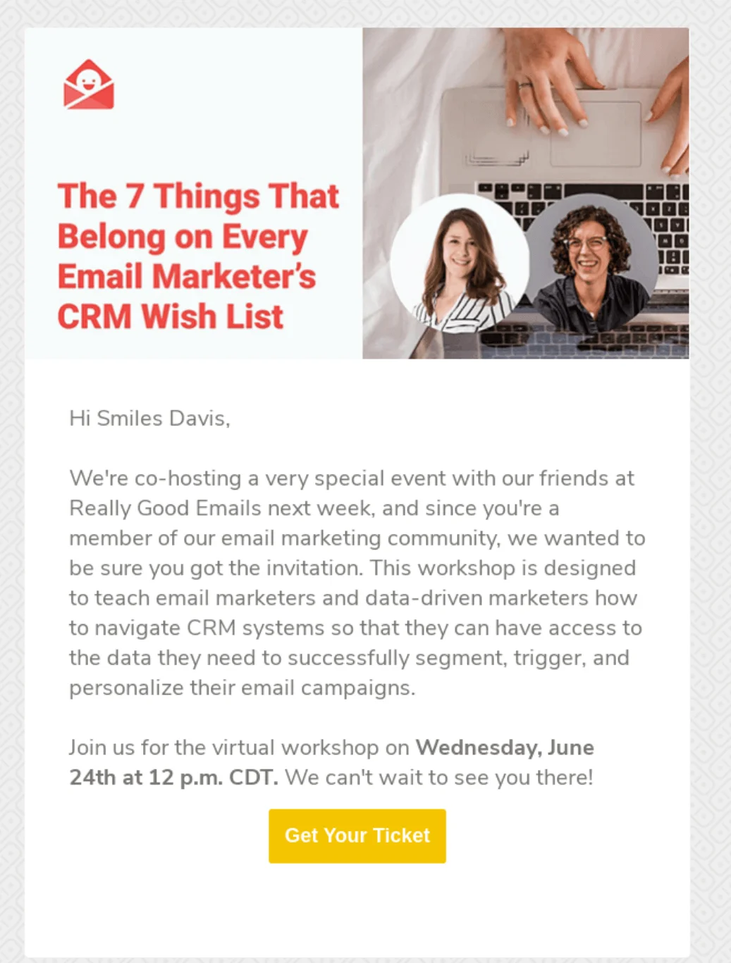Email from Emfluence