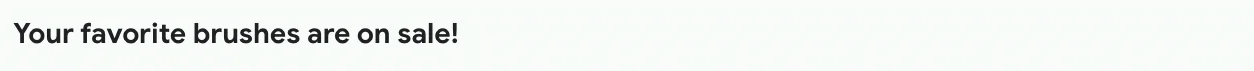 Subject line number two, which contains no emojis