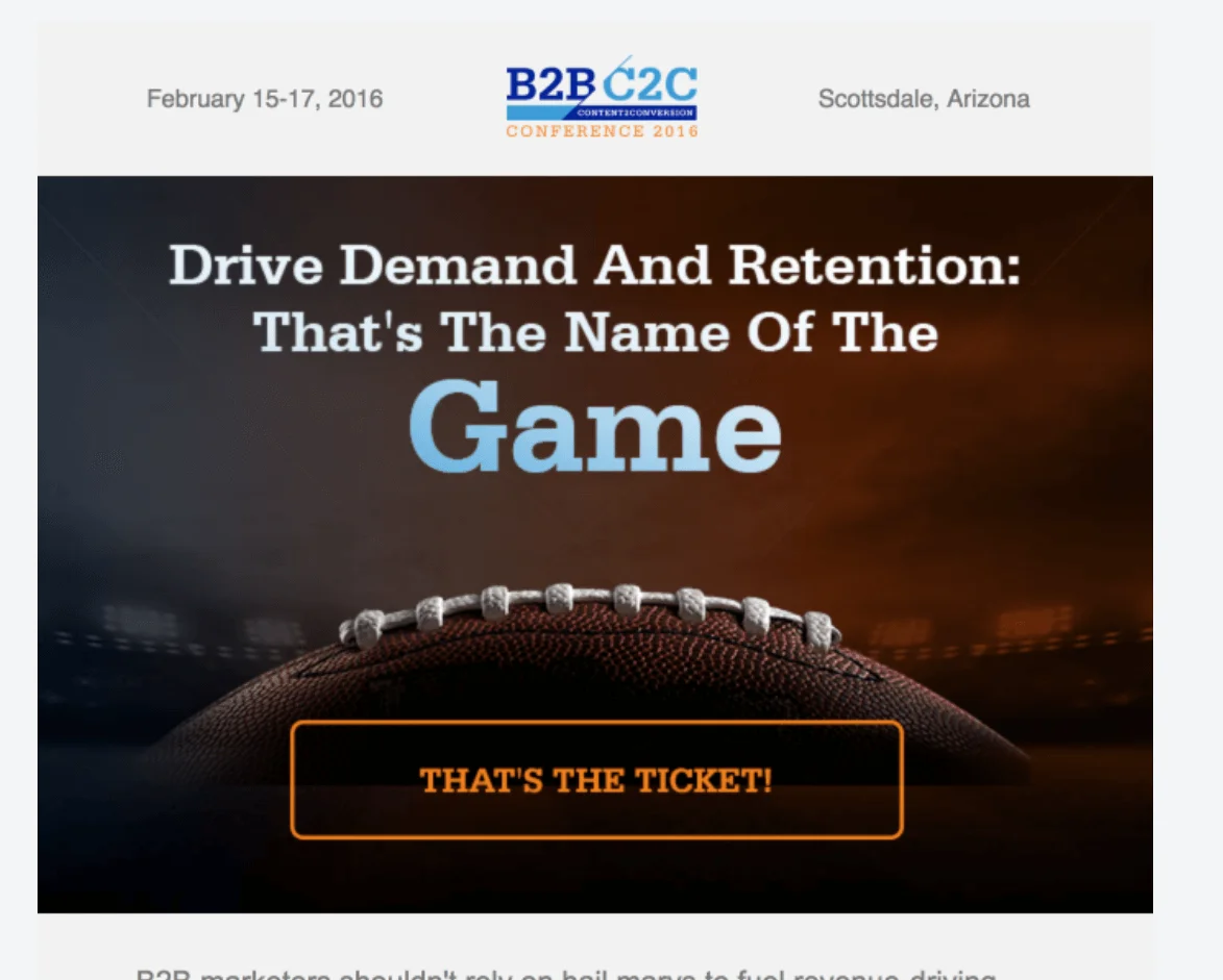Call to Action from B2B/C2C