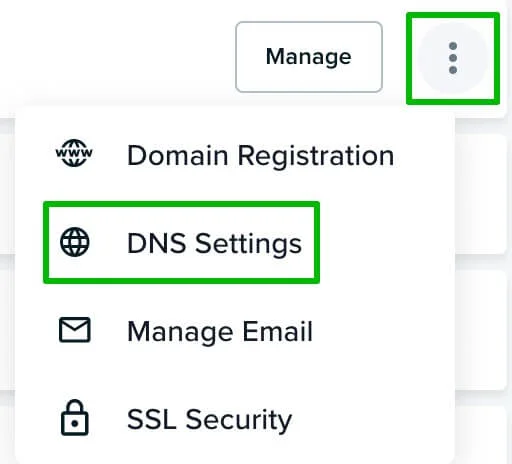 Dreamhost control panel