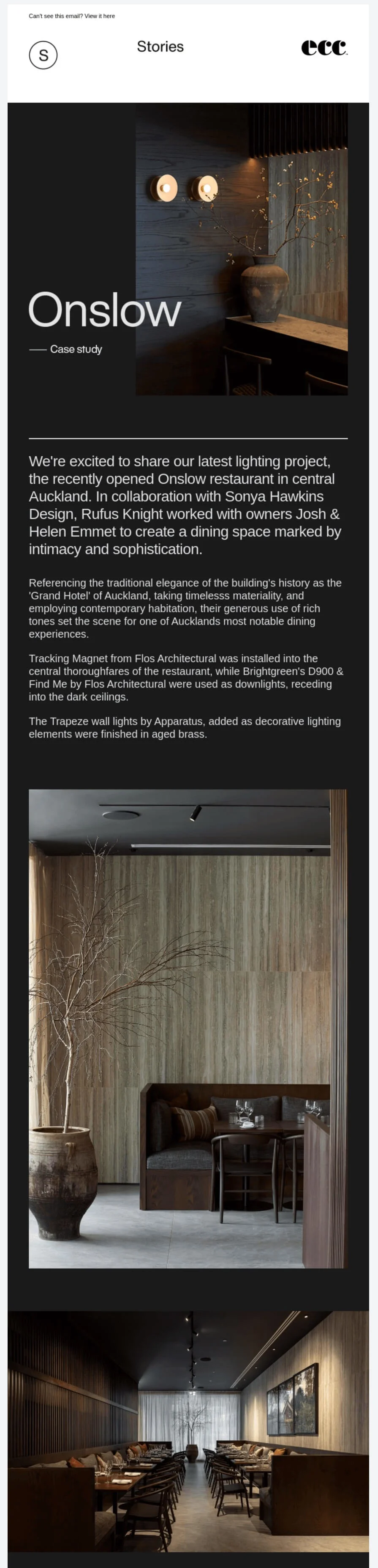 A case study B2B email example from ECC New Zealand