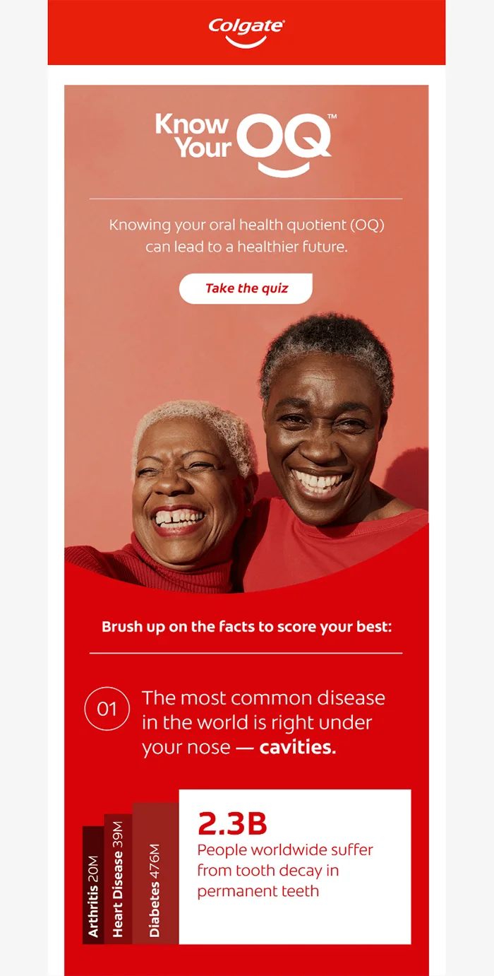 Dental quiz, Colgate dental newsletter