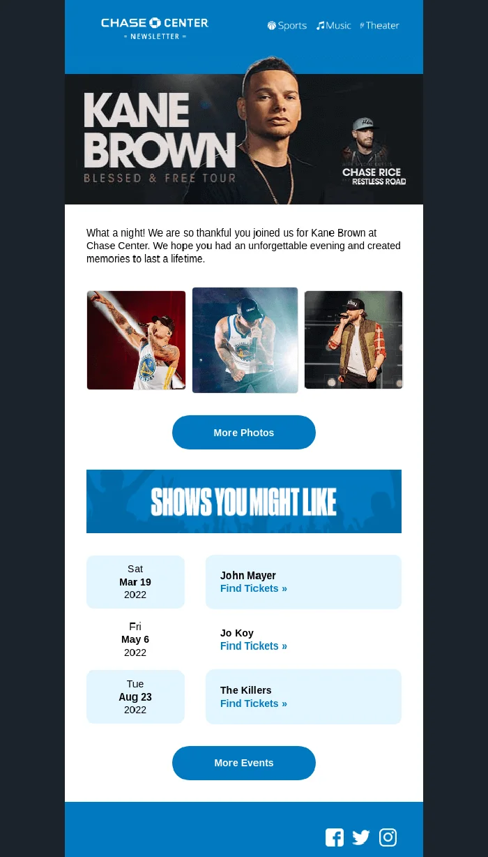 Follow-up email example
