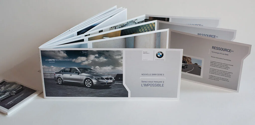 A BMW catalog