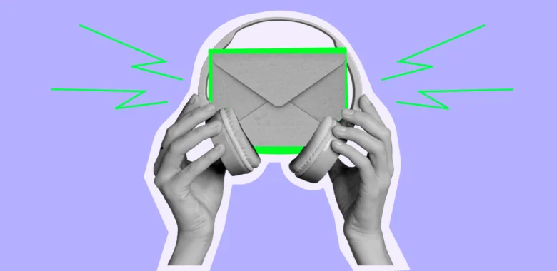 Cover for the article from Selzy and Dialpad explaining how to grow a podcast with email campaigns