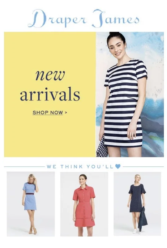 An example of marketing newsletters by Draper James