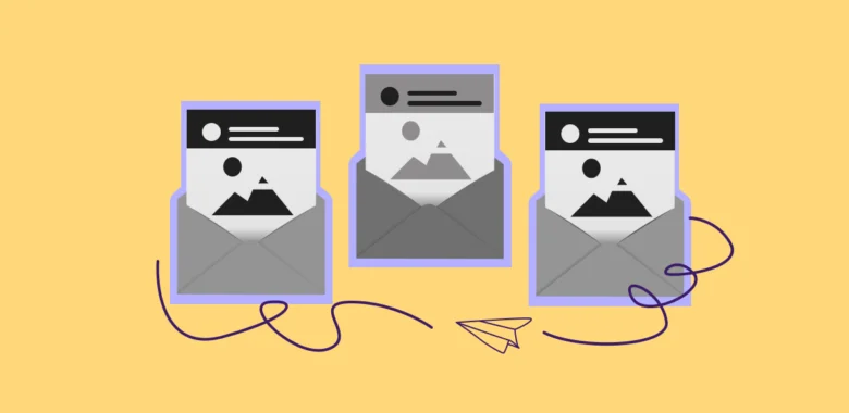 A cover for an article with the best email marketing templates