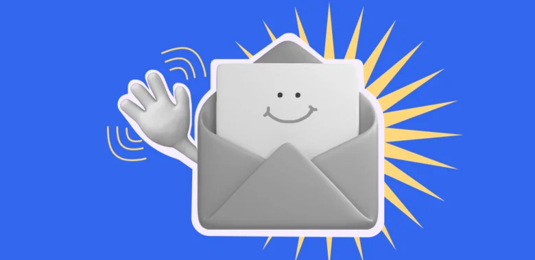 A cover for an article on email greetings with the best phrases to start an email
