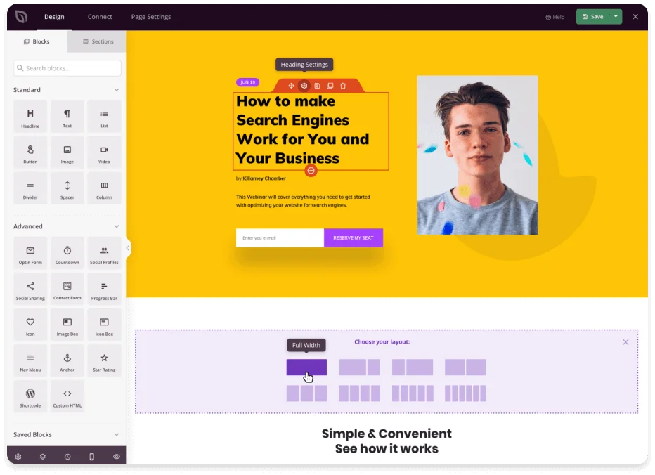 A demonstration of a custom WordPress plugin enabling a visual website editor