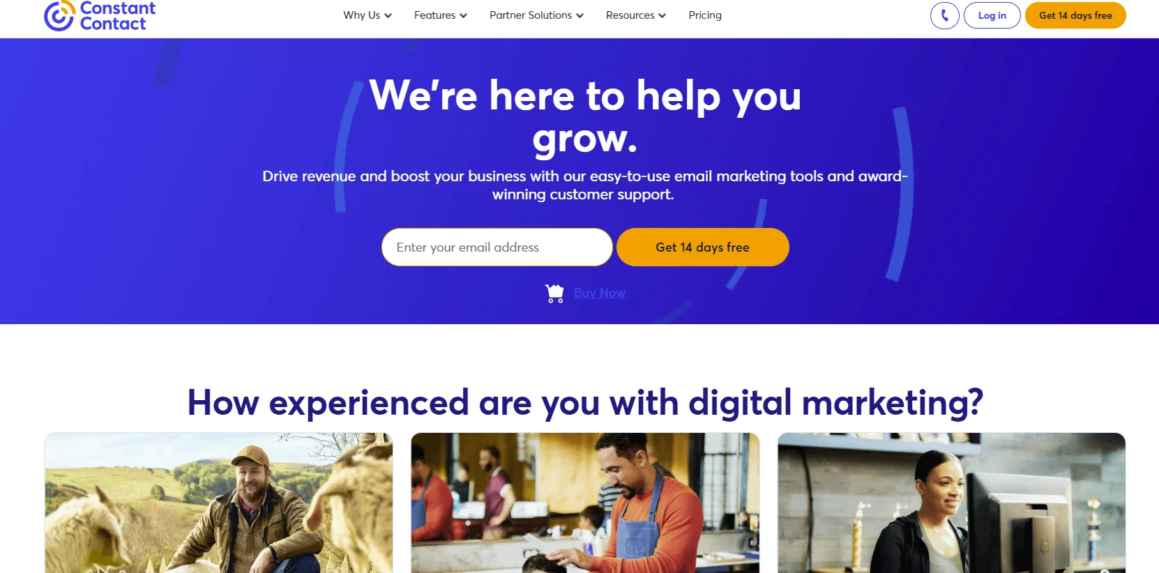 Constant Contact email marketing platform