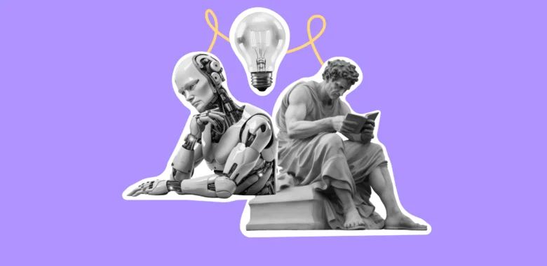 Cover image for an article about how AI works with examples for beginners
