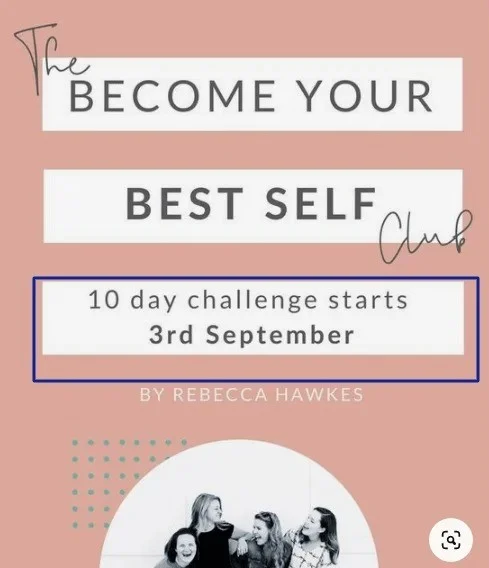 A challenge start time example by Rebecca Hawkes