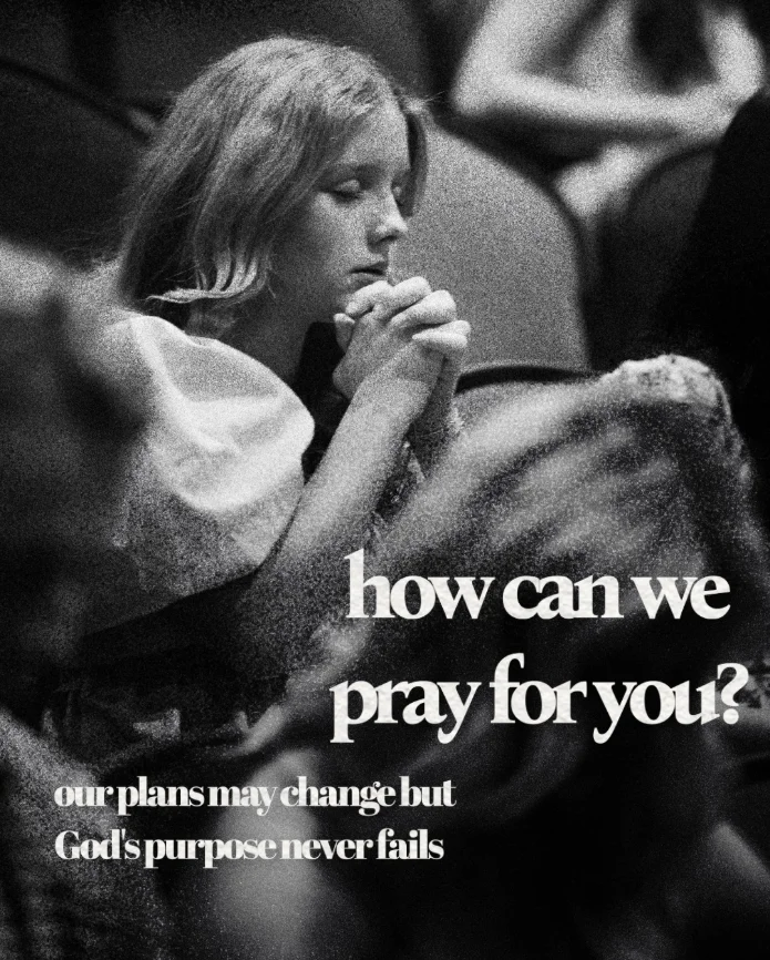 A social media post from Life.Church, setting up a prayer request with the question “How can we pray for you?”