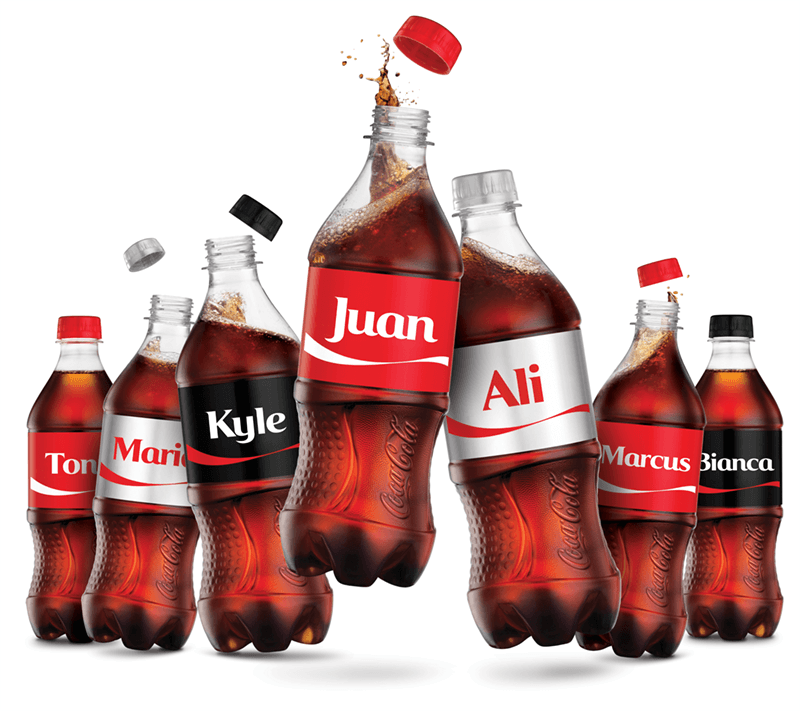Inclusive marketing campaign example by Coca-Cola