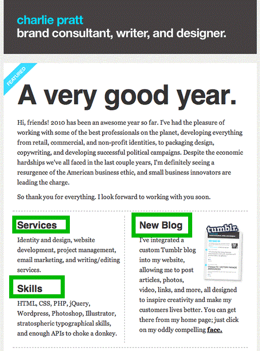 An example of Helvetica font in email
