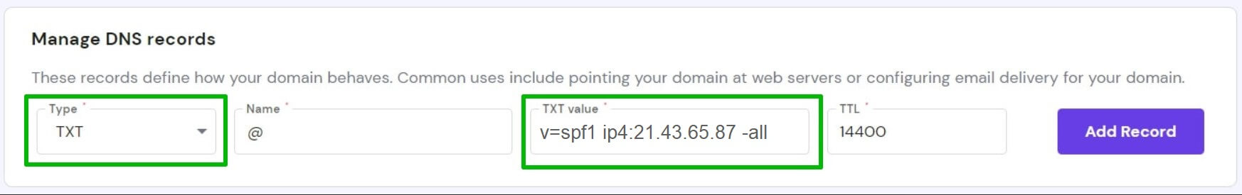 Authenticating IP address and SPF
