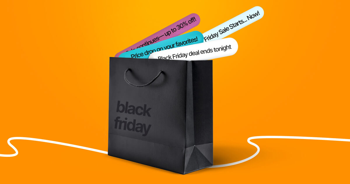Black Friday email subject lines