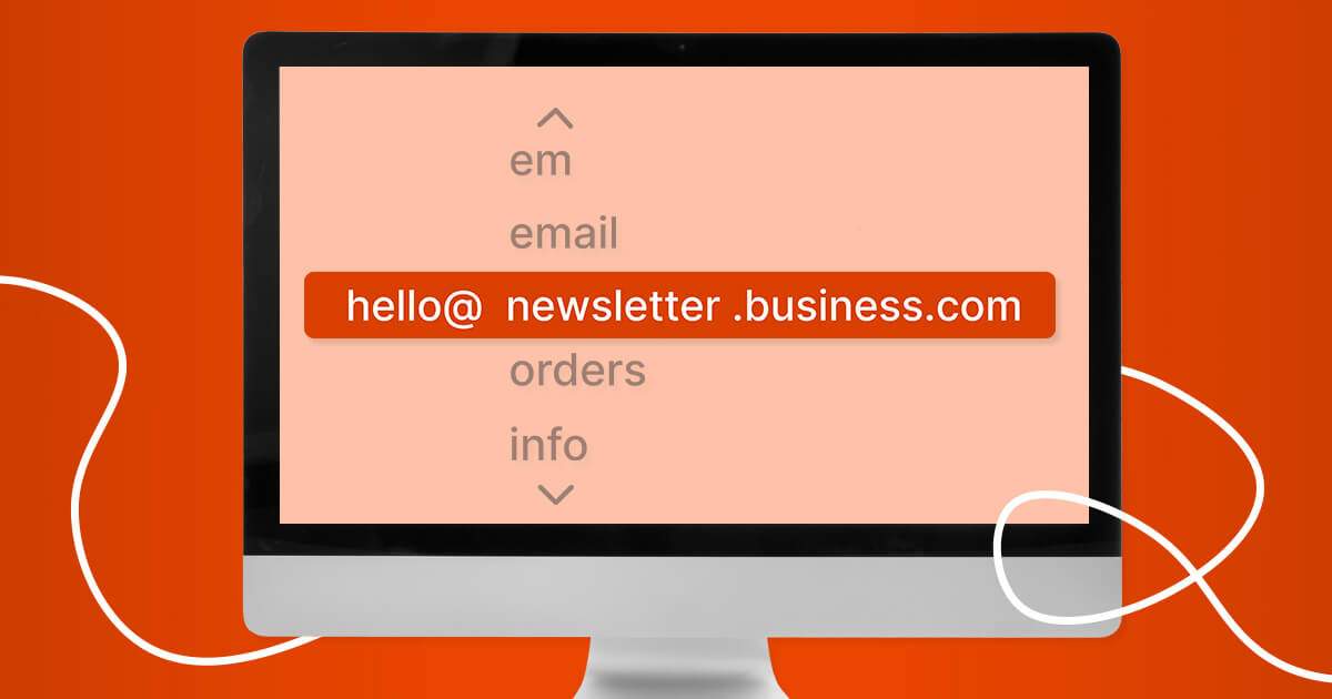 Subdomain email address article cover