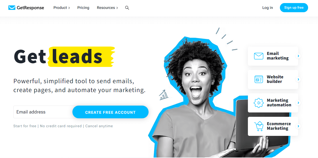 GetResponse email marketing service