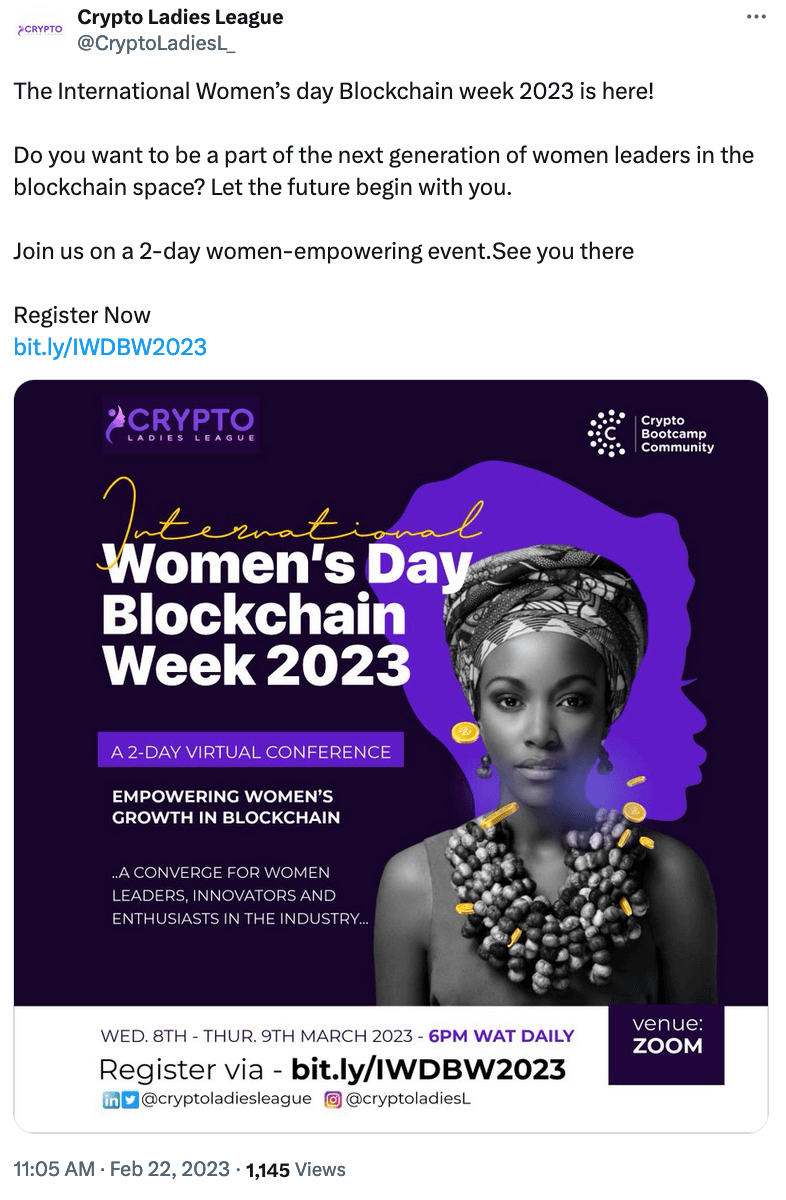 Women's Day promotion and marketing ideas (2022)