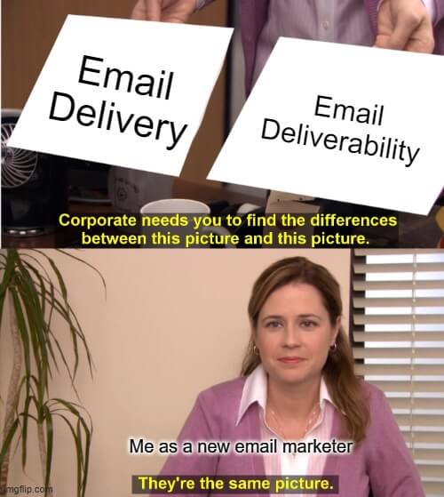 Email marketing meme