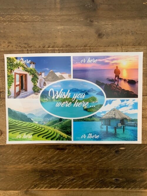 A personalized direct mail campaign from Booking.com