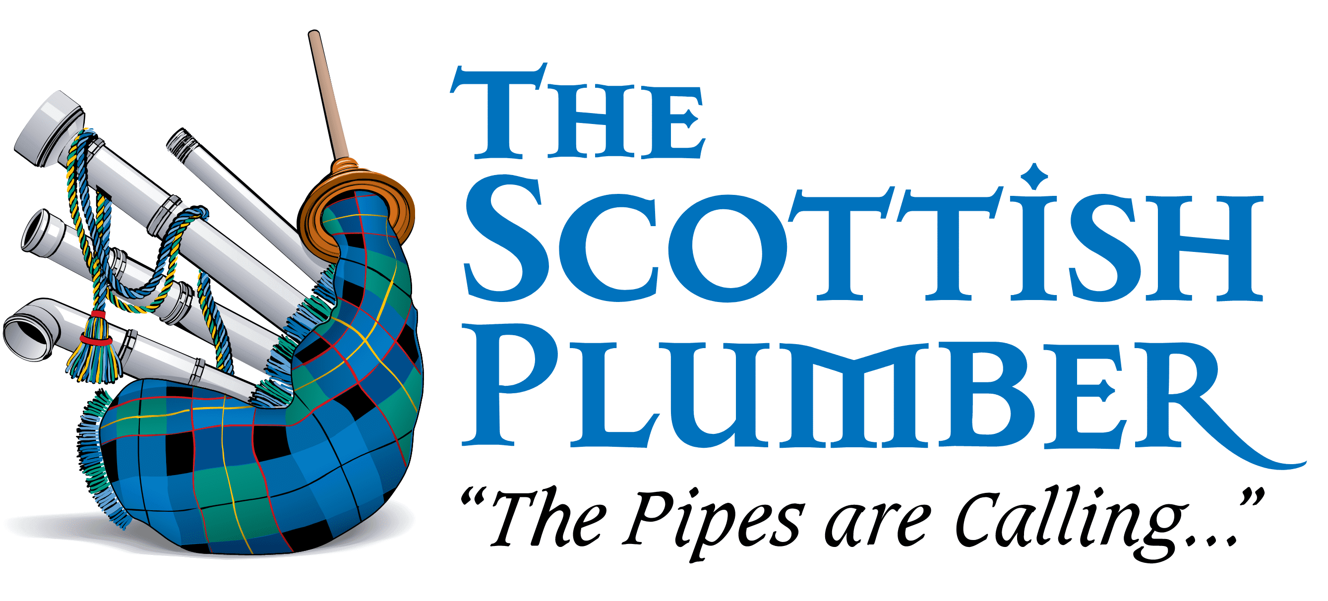 A plumbing services logo example