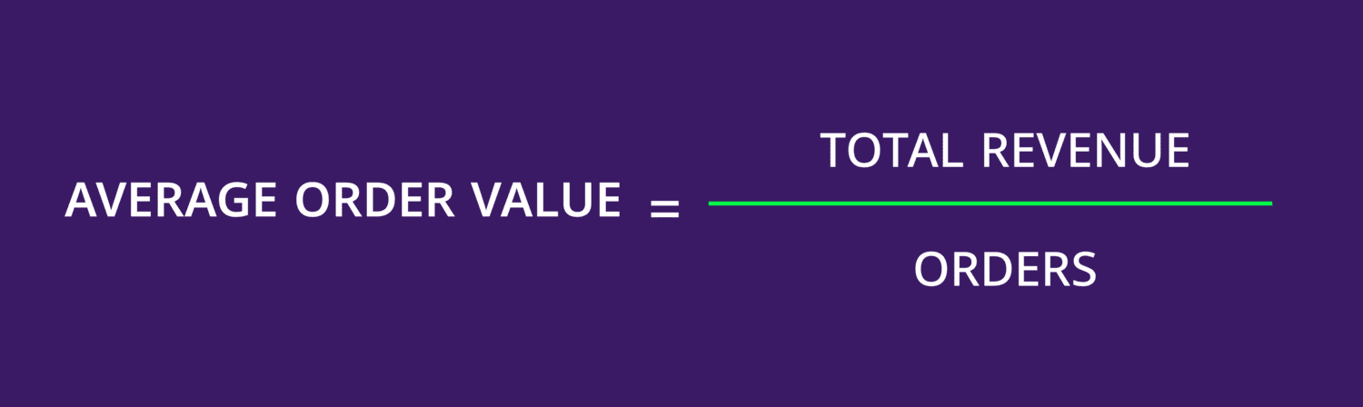 How to calculate the average order value (AOV) of an email campaign