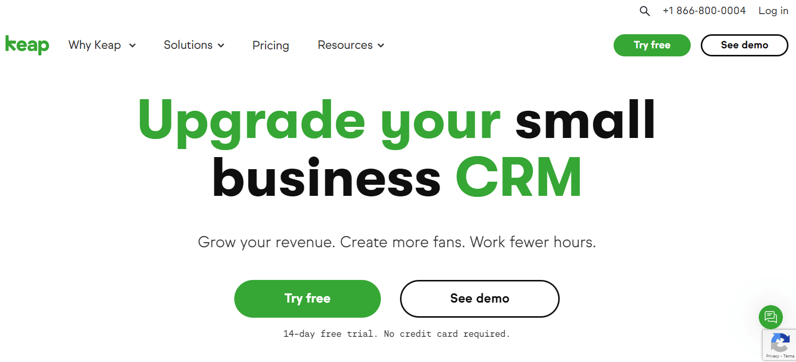 Keap is a comprehensive platform with email marketing, CRM, and more