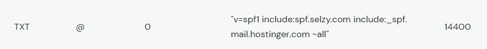 Об’єднаний SPF-запис