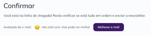 Recomendações para aprimorar uma campanha.