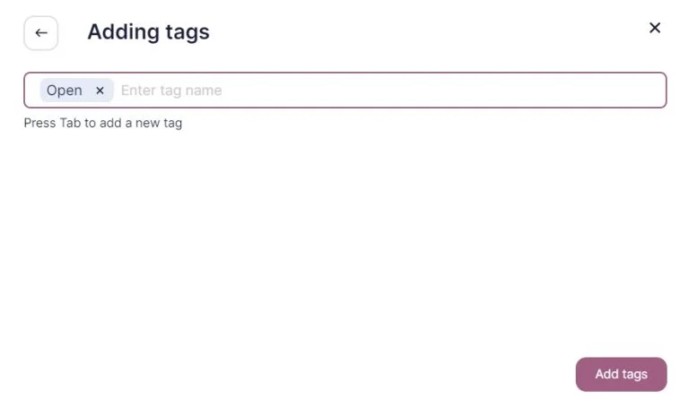 Segment by label match.
