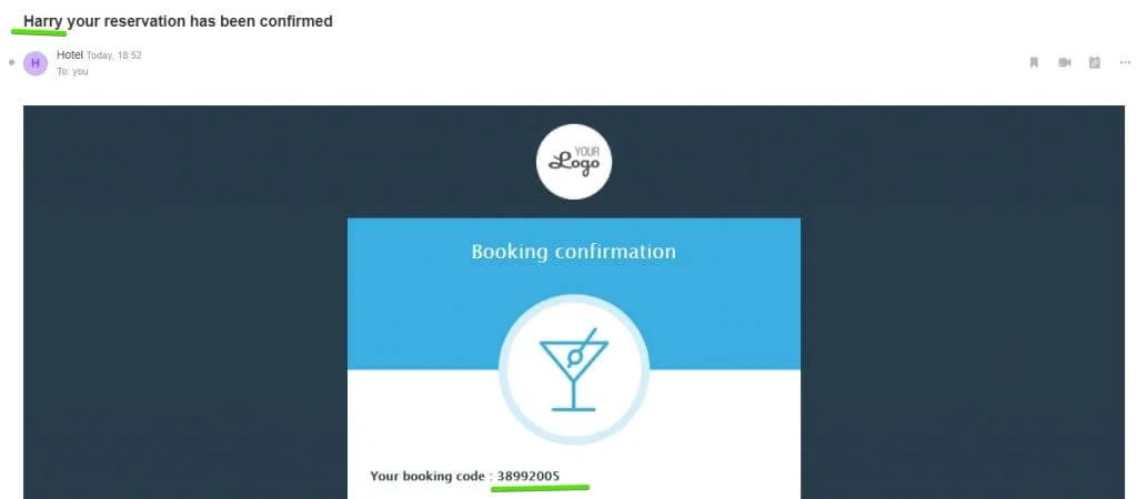 Dynamic content personalization example