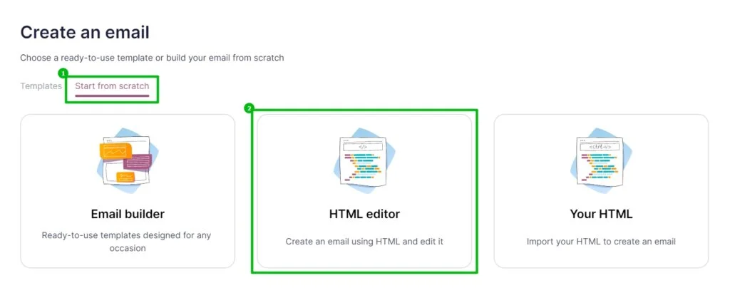 Create an Email