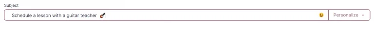 Click on an emoji