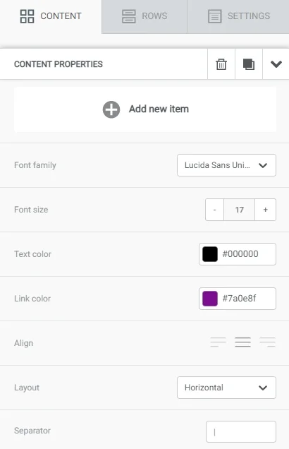 Text color
